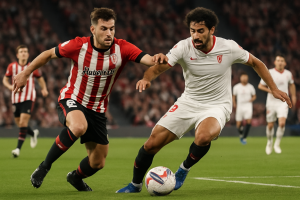 Duelo intenso entre Athletic Club y Sevilla en LaLiga marcado por expulsión y goles decisivos