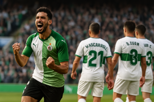 Victoria emocionante del Racing Santander sobre Elche con hat trick de Zabiri en LaLiga 2026 2027