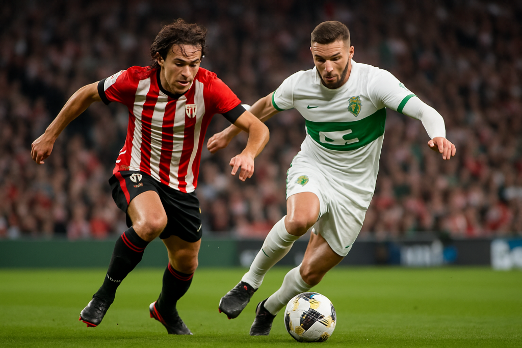 Empate 1-1 entre Athletic Club y Elche en San Mamés durante la jornada de LaLiga EA Sports