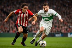 Empate 1-1 entre Athletic Club y Elche en San Mamés durante la jornada de LaLiga EA Sports