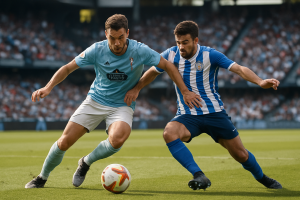 Empate entre Celta y Málaga en Balaídos durante la jornada de LaLiga, ambos equipos sin victoria