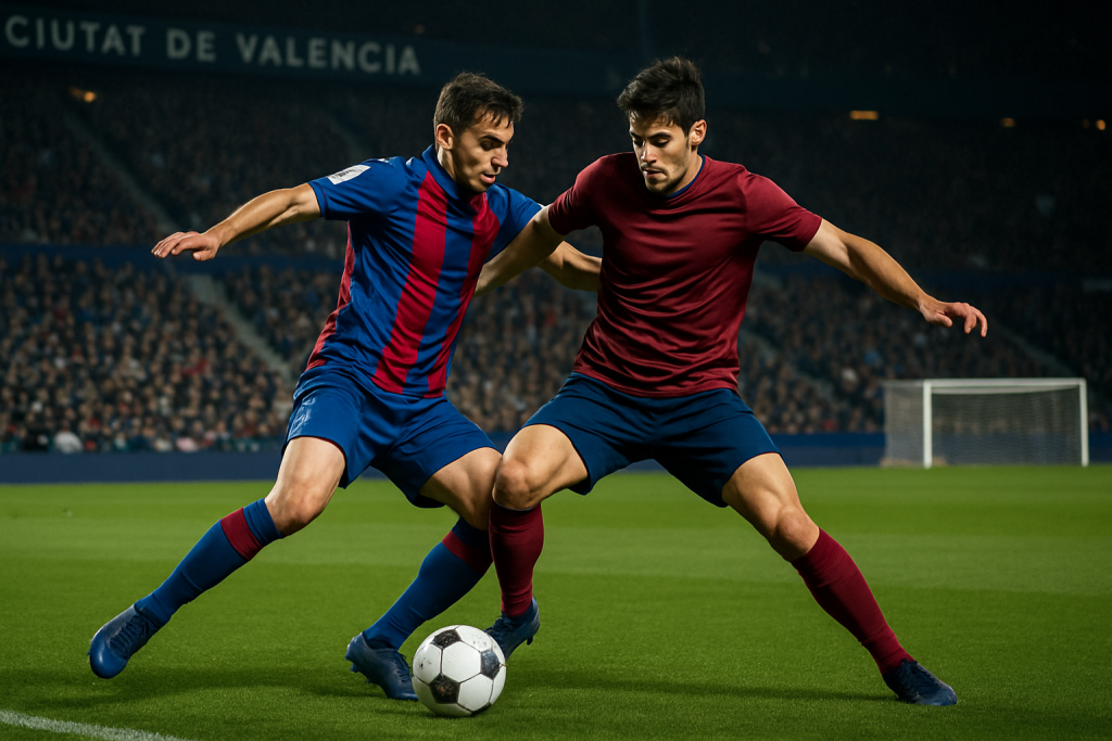 Resultado del partido Levante Barcelona en LaLiga con victoria visitante y ambiente competitivo