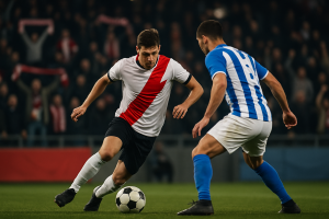 Acción de fútbol entre Rayo Vallecano y Espanyol en la jornada 6 de LaLiga EA Sports