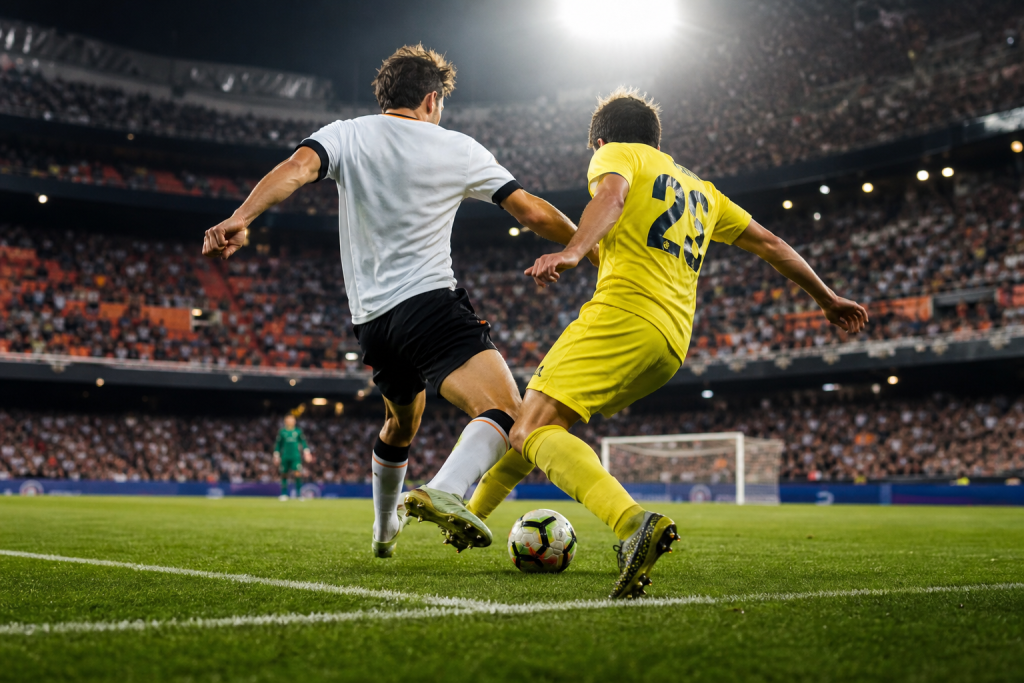 Remontada del Villarreal ante el Valencia en Mestalla tras un intenso derbi valenciano de LaLiga